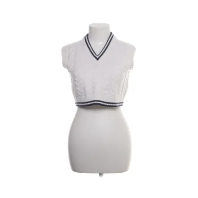 Spencer (Wit, Blauw) van Sunday Best Katoen, Elastaan, Merinowol, Gerecycled polyester