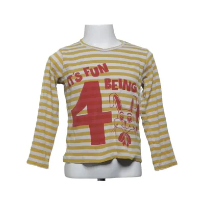 Long sleeve T-shirt (Yellow, White, Red) from Mini Rodini Cotton, Elastane