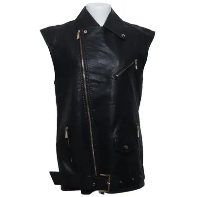 Biker gilet (Zwart) van Loavies
