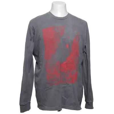 T-shirt à manches longues (Gris, Rouge) de SNS