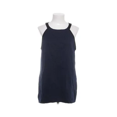 Halternecktopp (Blå, Svart) från Calvin Klein Polyester, Viskos