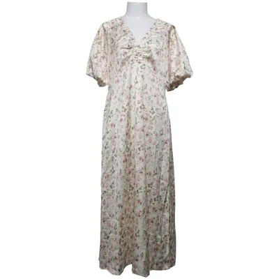 Långklänning (Beige, Flerfärgad) från Neo Noir Polyester