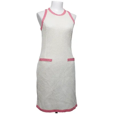 Jurk (Wit, Roze) van Moschino Cheap and Chic Katoen, Polyester