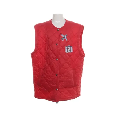 Outer vest (Red) from Myastreet Elastane, Polyester