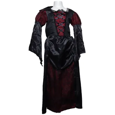 Maskeradkläder (Svart, Röd) från Widmann Polyester