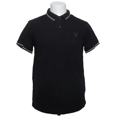Polo (Noir) de Firetrap Coton, Polyester