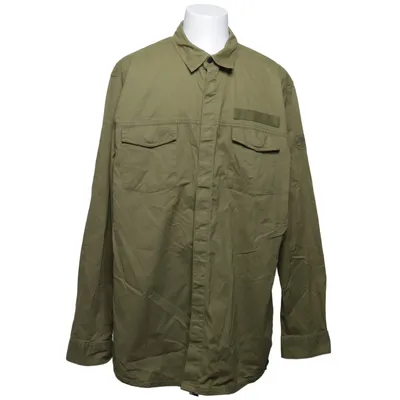 Skjorta (Grön) från Timberland Bomull, Elastan, Skinn