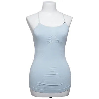 Tank Top (Blue) from Run & Relax Metallic fiber, Viscose