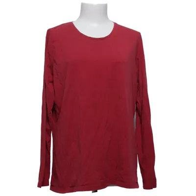 Langarmshirt (Rot) von ICA I Love Eco Elasthan, Bio-Baumwolle