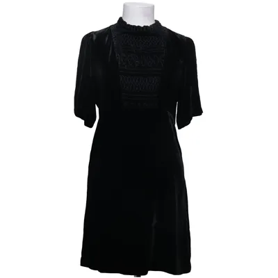 Robe (Noir) de Maje Coton, Polyester, Soie, Viscose