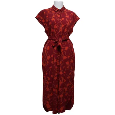 Skjortekjole (Rød, Orange) fra Parfois Polyester