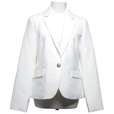 Kavaj (Vit) från Selected Femme Elastan, Återvunnen polyester, Viskos