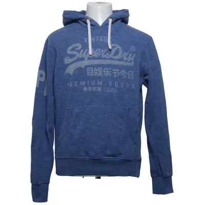 Huvtröja (Blå) från Superdry Vintage Bomull, Polyester