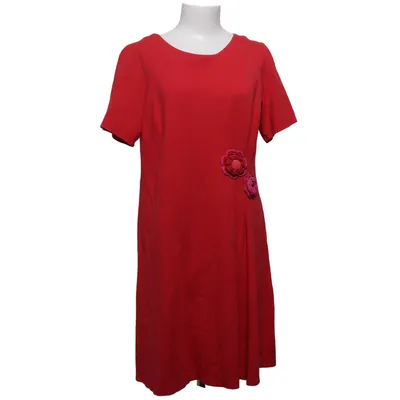 Kjole (Rød) fra Du Milde Elastan, Polyester, Viscose