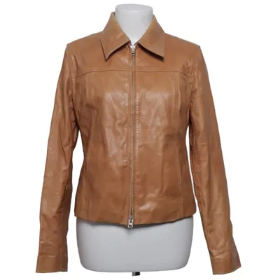 Leren jack (Bruin) van Hennes Collection Leer