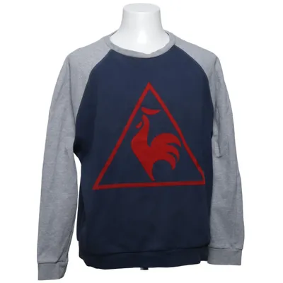 Sweatshirt (Blauw, Grijs, Rood) van Le Coq Sportif Katoen, Polyester