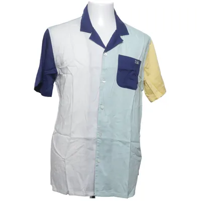 Kortärmad skjorta (Blå, Vit, Gul, Flerfärgad) från Levi Strauss & Co Bomull, Lyocell