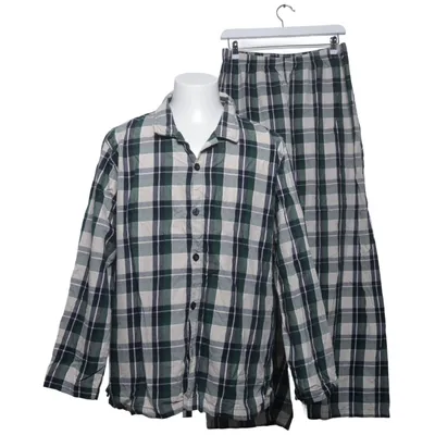 Pyjamas (Grön, Blå, Vit) från Polarn O. Pyret Ekologisk bomull