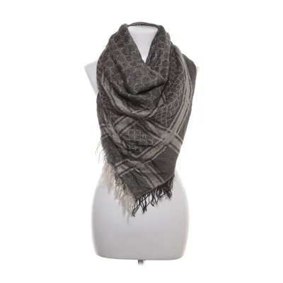 Sjaal (Beige, Bruin, Goud) van Gucci Wol