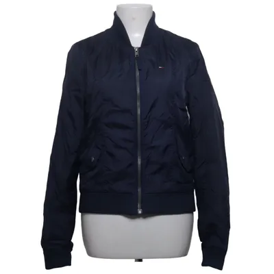 Blouson (Bleu) de Tommy Hilfiger Denim Élasthane, Cuir, Nylon, Polyester
