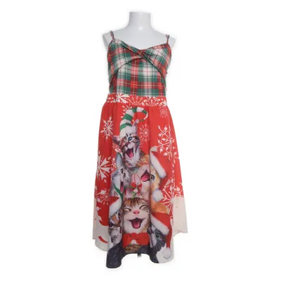 Dress (Red, Multicolored) from Rosegal Polyester