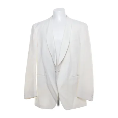 Smokingblazer (Hvid) fra Wilvorst Polyester, Uld