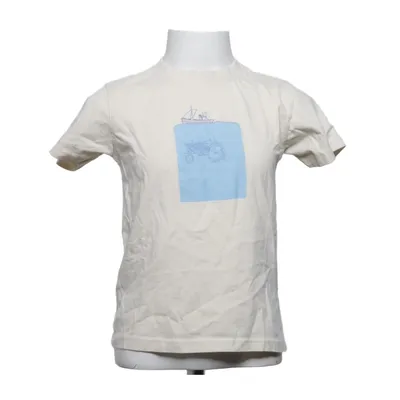 T-shirt (Beige, Blå) fra Moods of Norway Bomuld