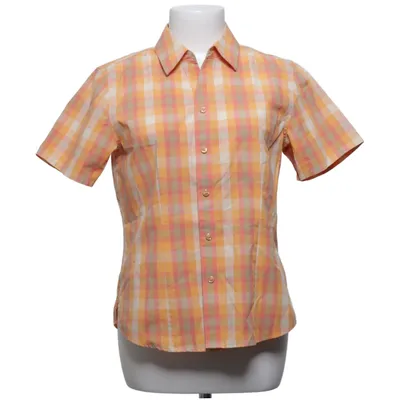 Short sleeve shirt (Yellow, Orange, Multicolored) from Orvis Cotton, Polyester
