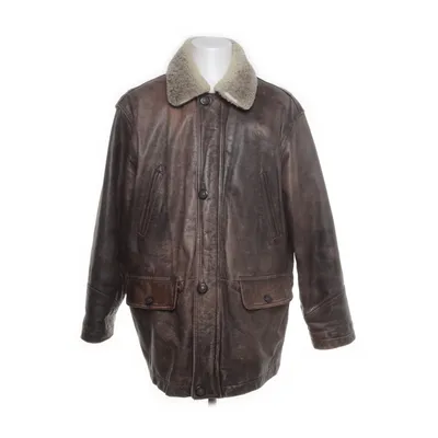 Leather jacket (Brown) from Petroff
