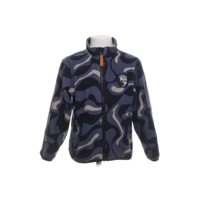 Fleece jas (Blauw, Zwart, Wit) van Polarn O. Pyret Gerecycled polyester