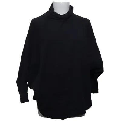 Pul à col roulé (Gris, Noir) de People Tree Coton biologique