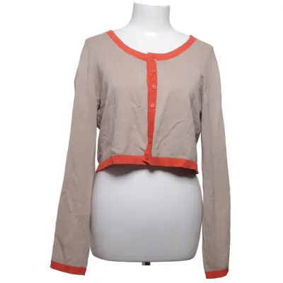 Cardigan (Beige, Orange) de Zilch Coton