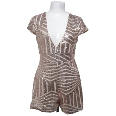 Jumpsuit (Beige, Goud) van Missguided Polyester
