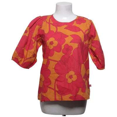 Top (Rood, Oranje) van Danefae Katoen, Elastaan