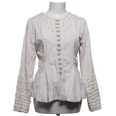 Bluse (Hvid) fra Ewa I Walla Bomuld, Viscose