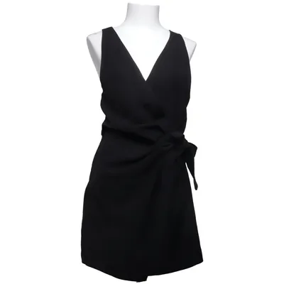 Wrap dress (Black) from Zara Polyester
