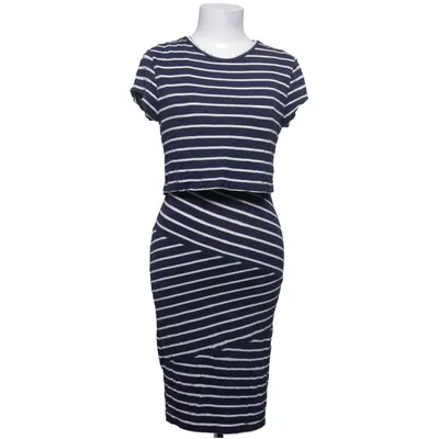 Zwangerschapsjurk (Blauw, Wit) van Anna Field Elastaan, Viscose