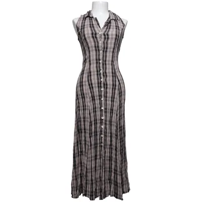 Maxi jurk (Zwart, Beige) van Camera Viscose