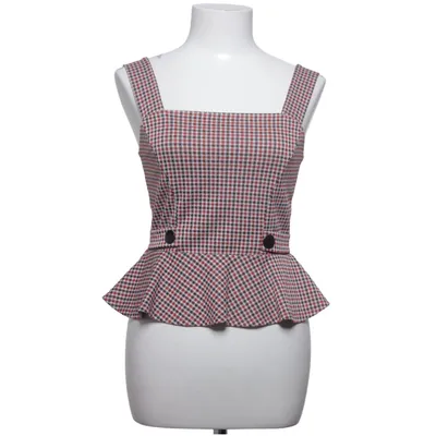 Crop top (Rød, Sort, Hvid) fra Miss Selfridge Elastan, Polyester, Viscose