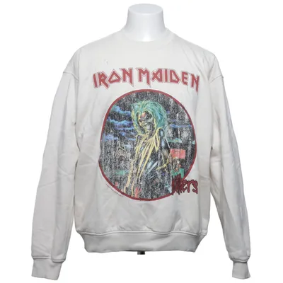 T-shirt (Beige, Flerfarvet) fra Iron Maiden Bomuld, Genanvendt polyester