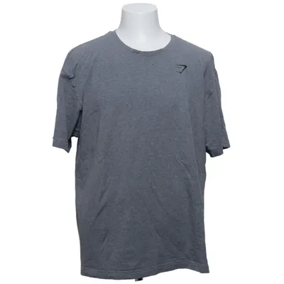 T-shirt (Gris) de Gymshark Coton, Élasthane