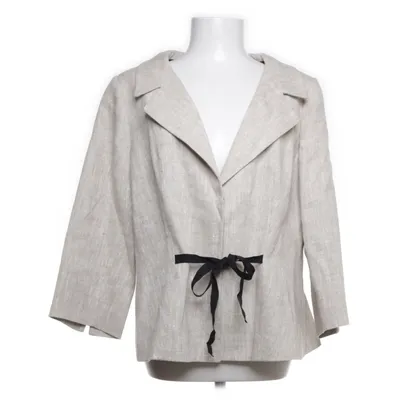 Smoking blazer (Beige) van Natan Linnen