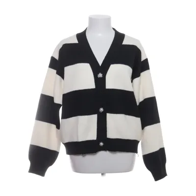 Cardigan (Noir, Blanc) de Amo&Roma Coton, Polyamide, Viscose