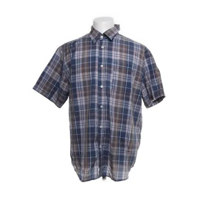 Kortärmad skjorta (Blå, Flerfärgad) från Henrys Bomull, Polyester