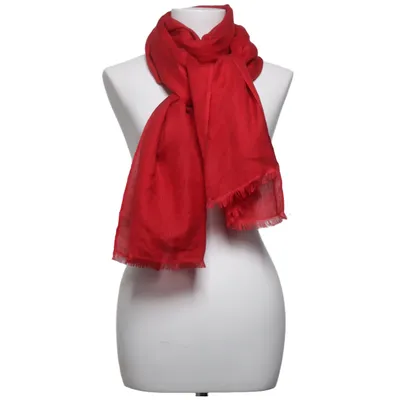 Sjaal (Rood) van Marja Kurki Zijde, Wol
