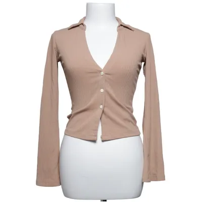 Top (Beige) from Bershka Elastane, Polyester