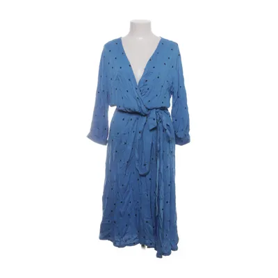 Omlottklänning (Blå, Svart) från Essentials by Tchibo Viskos