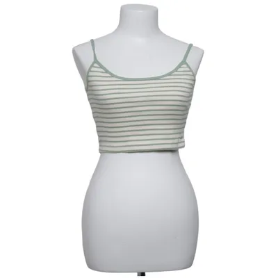 Crop top (Vert, Blanc) de Pacific Republic Pull & Bear