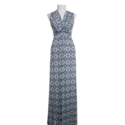 Robe longue (Bleu, Multicolore) de Ilse Jacobsen Hornbæk Élasthane, Polyester