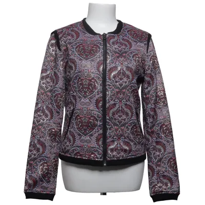 Bomberjacka (Blå, Flerfärgad) från ONLY Weekend Wardrobe Bomull, Elastan, Metallfiber, Polyester